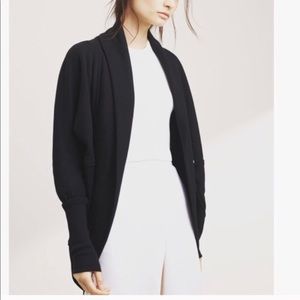 Wilfred by Aritzia black cocoon sweater with studs